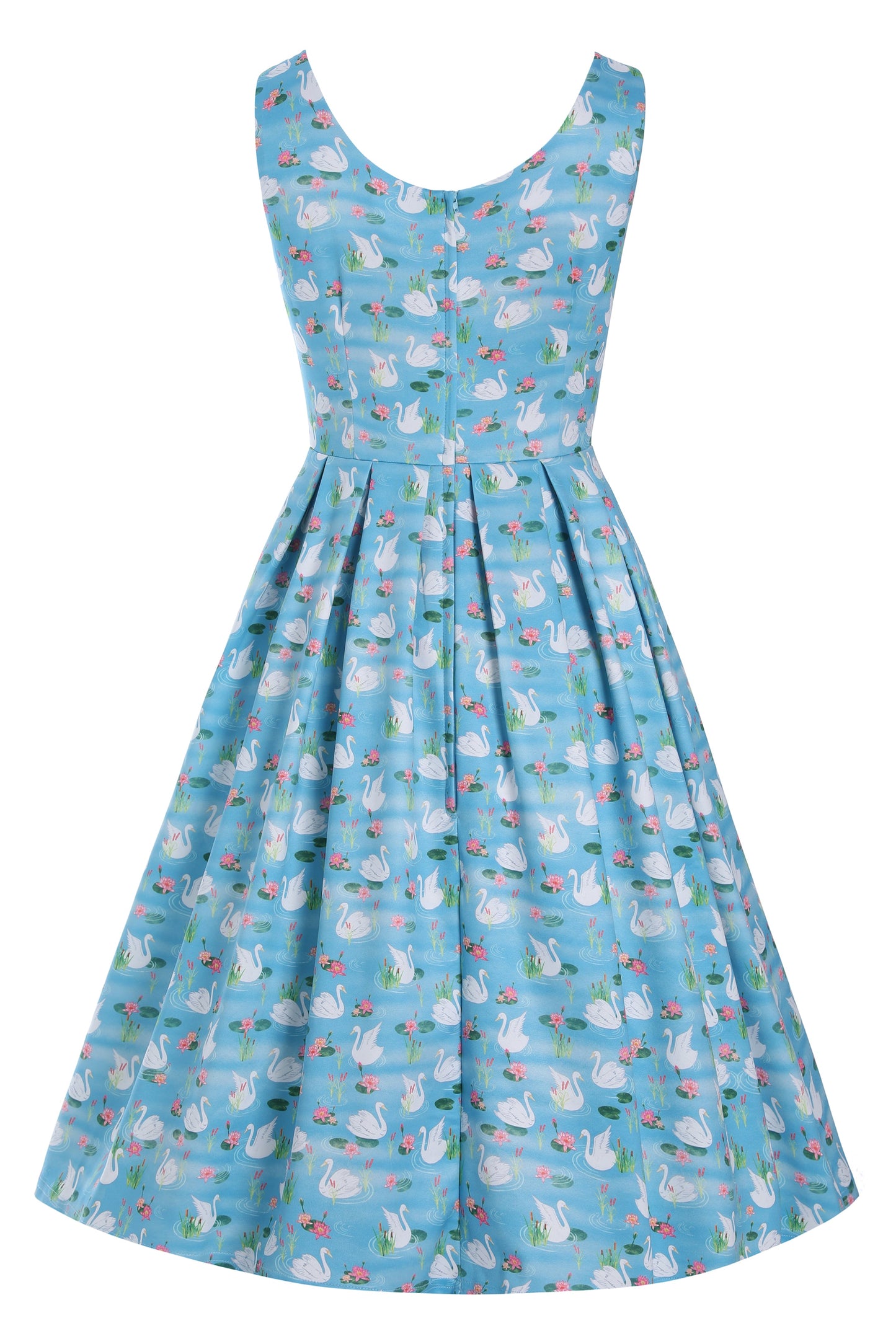 Amanda Blue Swan Lake Swing Dress