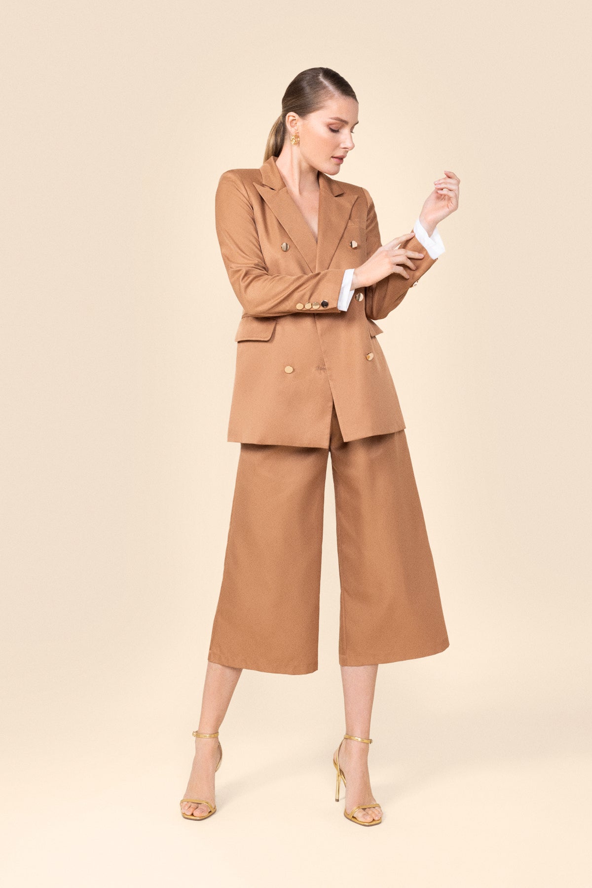 Chaqueta Berenice Toffee · Le Jardin ·