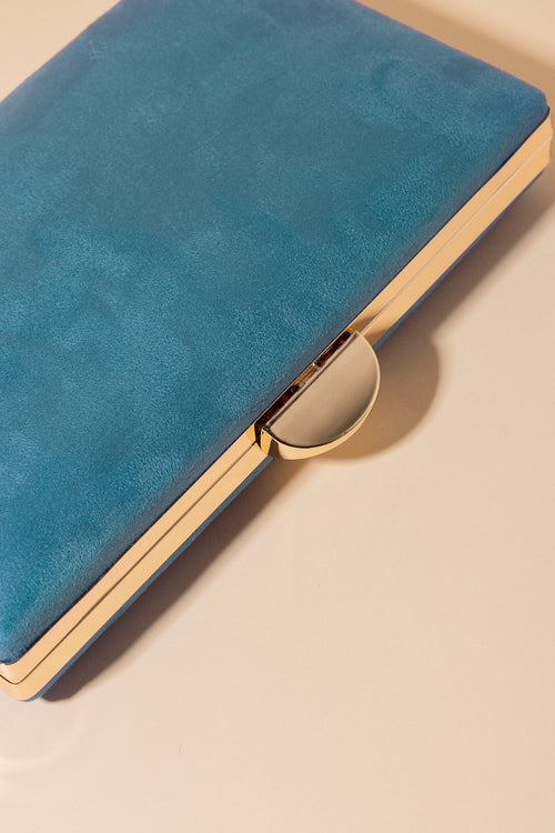 Clutch Sia Turquesa · Hamptons ·