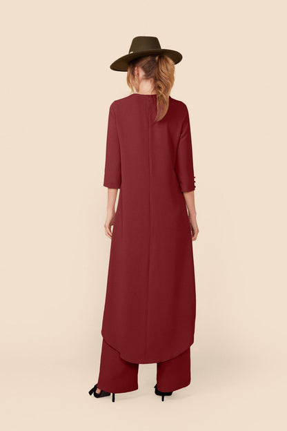 Conjunto Top + Pantalon Doris Merlot · Alegoria ·