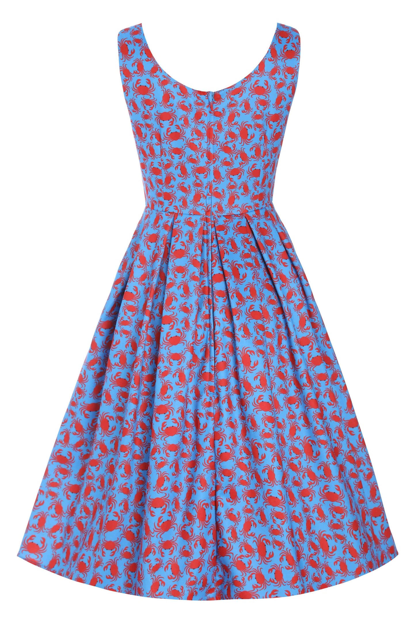 Amanda Crab Print Swing Dress
