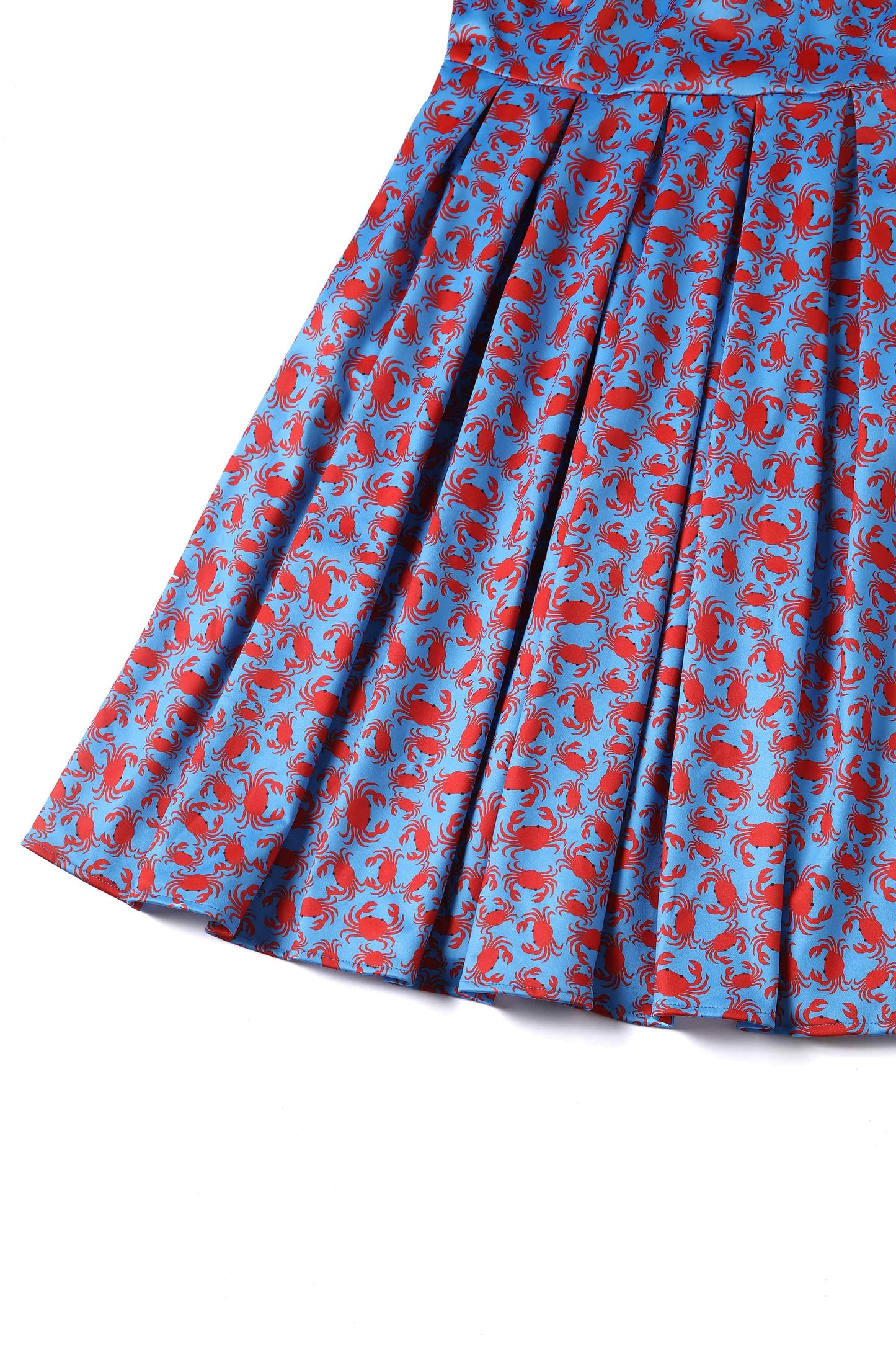 Amanda Crab Print Swing Dress