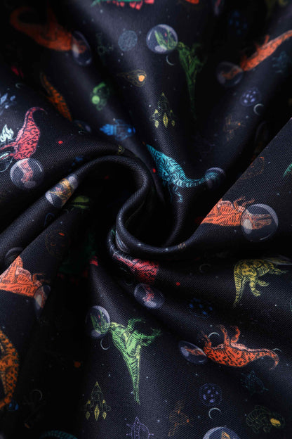 Amanda Dinosaur In Space Flared Dress