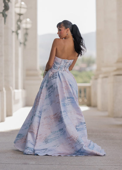 Nessa Metallic Dress