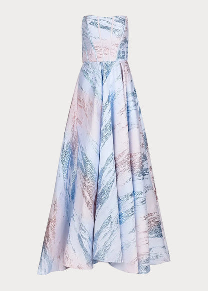Nessa Metallic Dress