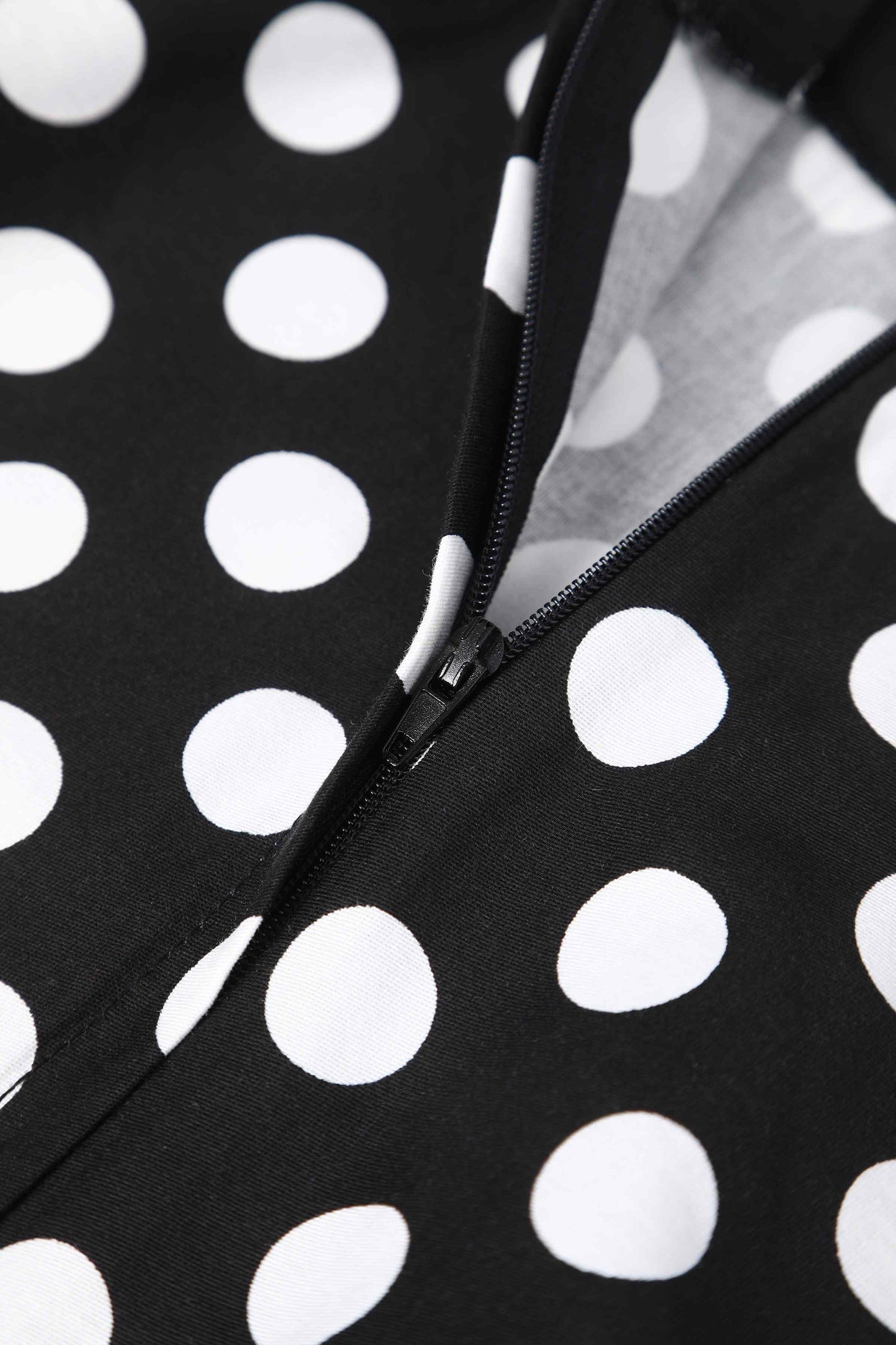 Maisie Black Polka Dot Full Circle Midi Skirt