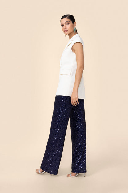 Pantalon Aritza Sapphire · Le Jardin ·