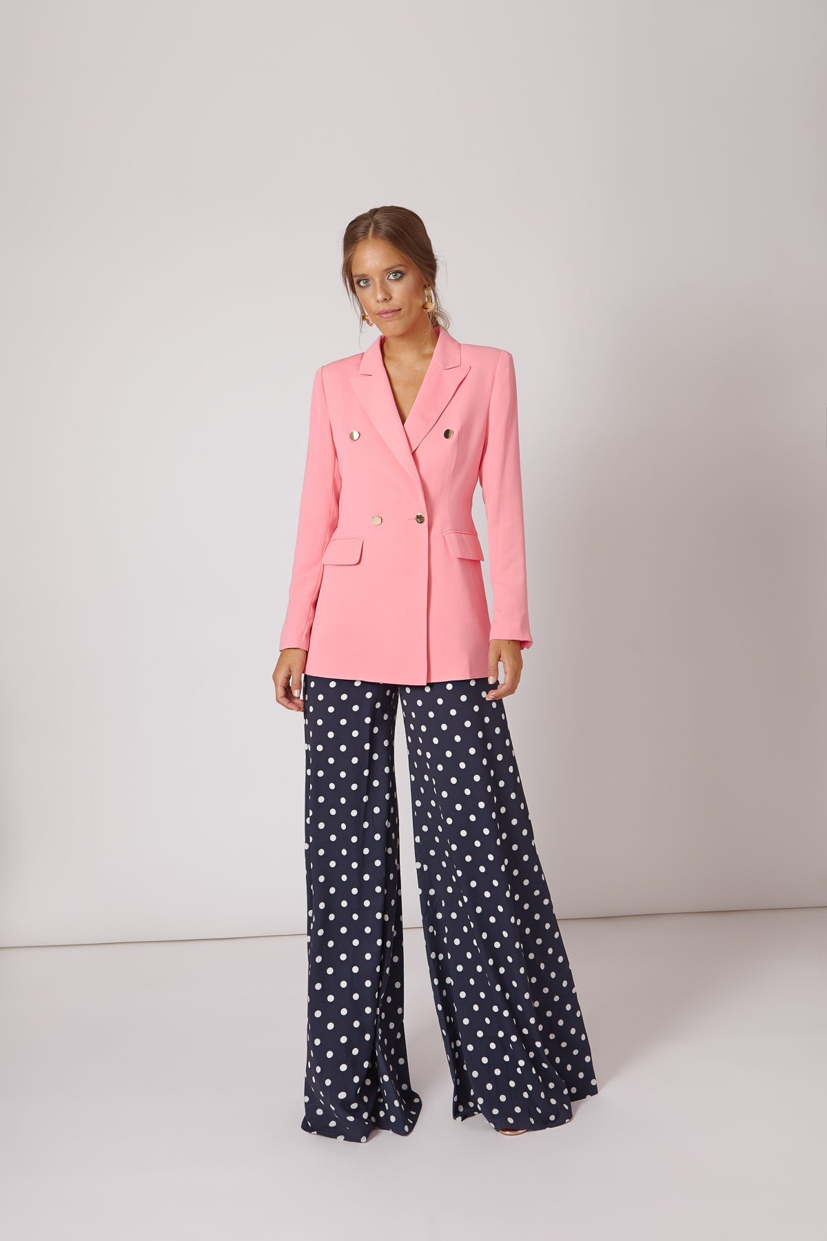 Pantalon Lyn Lunares Marino/B · Iconics ·