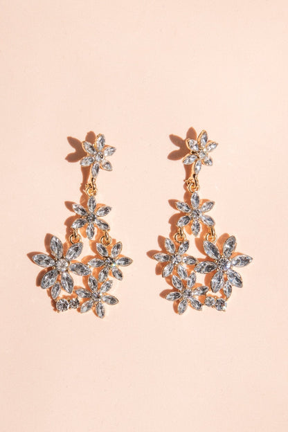 Pendientes Begonia Cristal