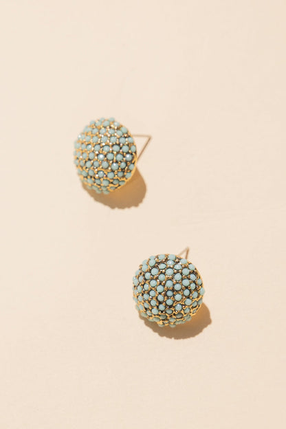 Pendientes Pipa Mint · Hamptons ·