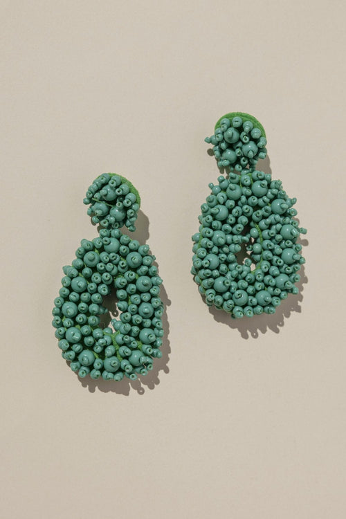 Pendientes Vivian Verde · Ipanema ·