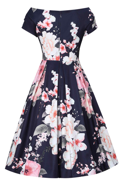 Lily Peony Off Shoulder Dress