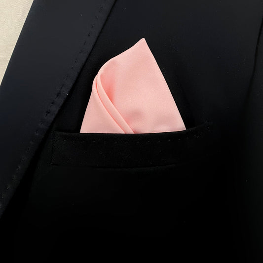 Blossom Pink Slinky Pocket Square