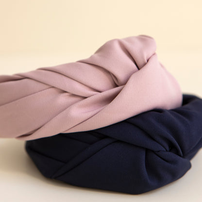 Turbante Nudo Rosa