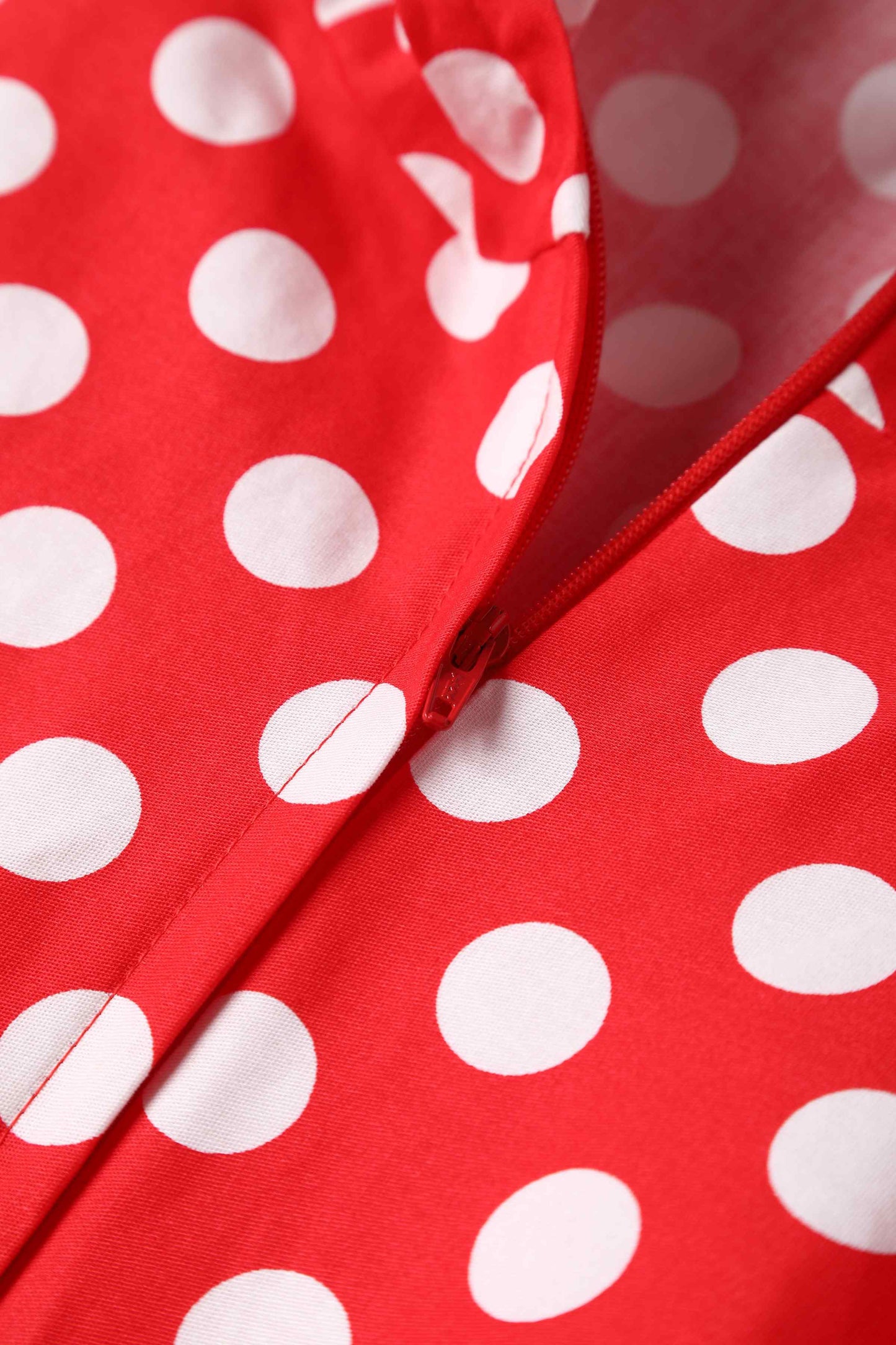 Daisy Red Polka Dot Halter Dress