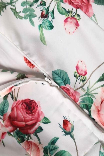 Lily Rose Off Shoulder Midi Dress In White