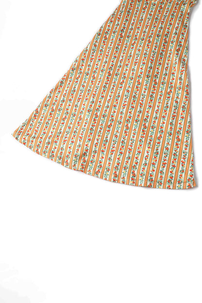 Julia Sicilian Orange Midi Dress
