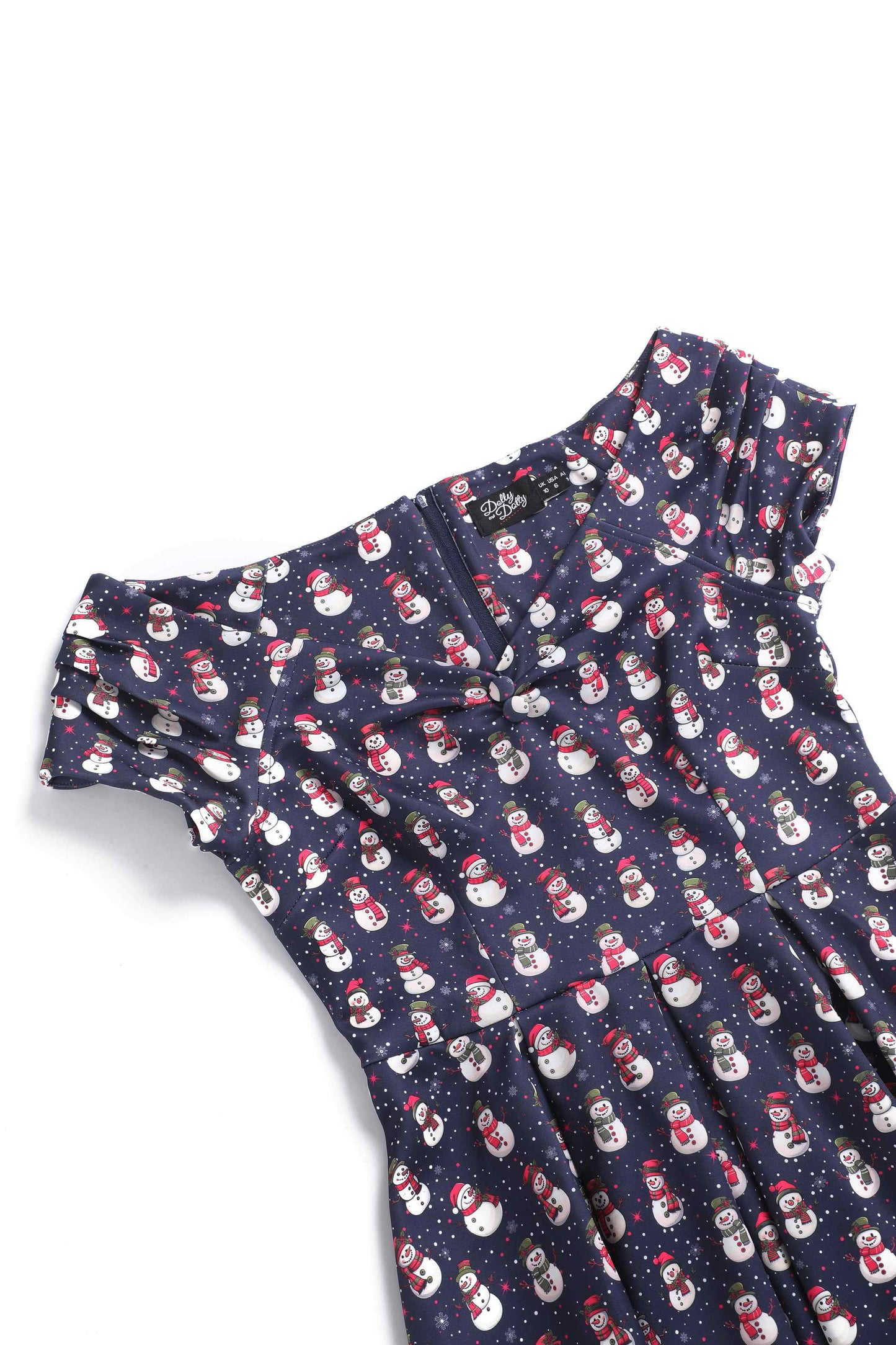 Lily Snowman Purple Circle Dress