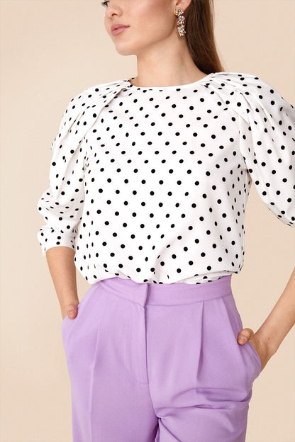 Traje de Chaqueta Bibiana + Pantalon Libi Malva · Rivera ·