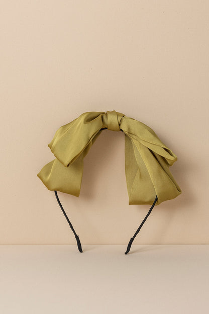 Turbante Ines Lime · Wisteria ·