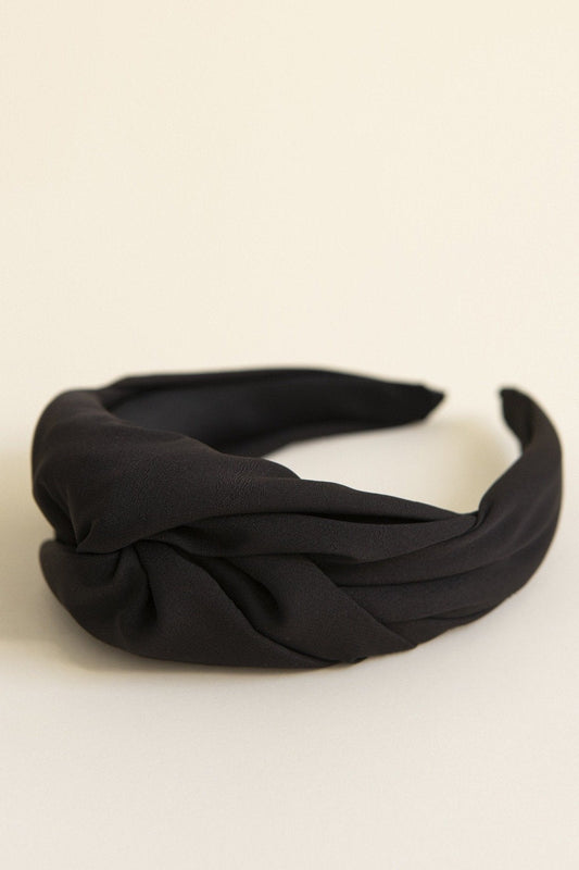 Turbante Nudo Negro · Pretty in Pink ·