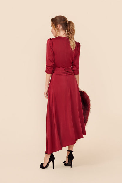 Vestido Gala Guinda · Alegoria ·