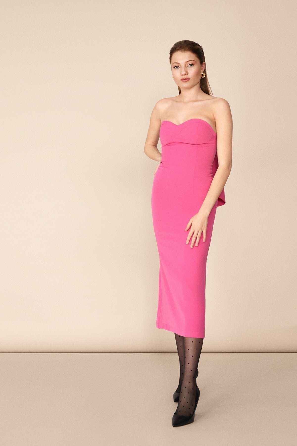 Vestido Julia Fucsia Flamingo · Rivera ·