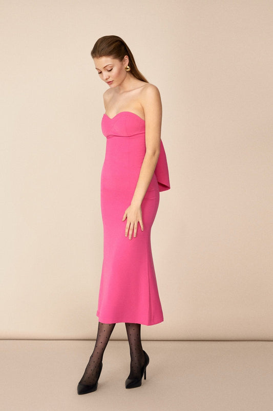 Vestido Julia Fucsia Flamingo · Rivera ·