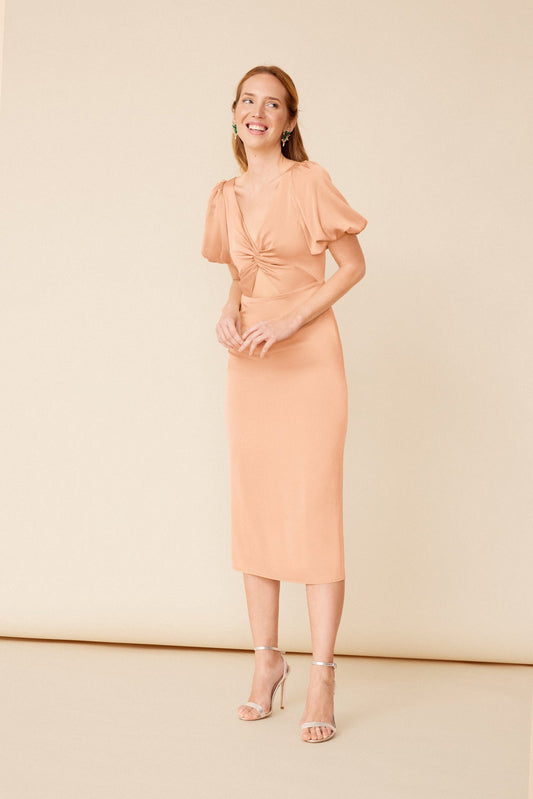Vestido Julieta Pomelo · Wisteria ·