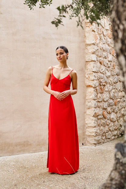 Vestido Mati Red · Le Jardin ·