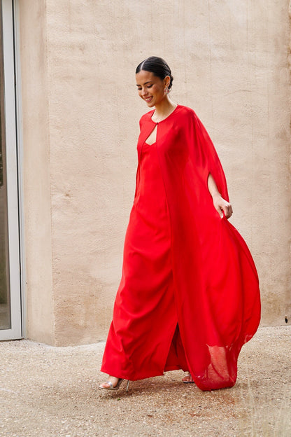 Vestido Mati Red · Le Jardin ·