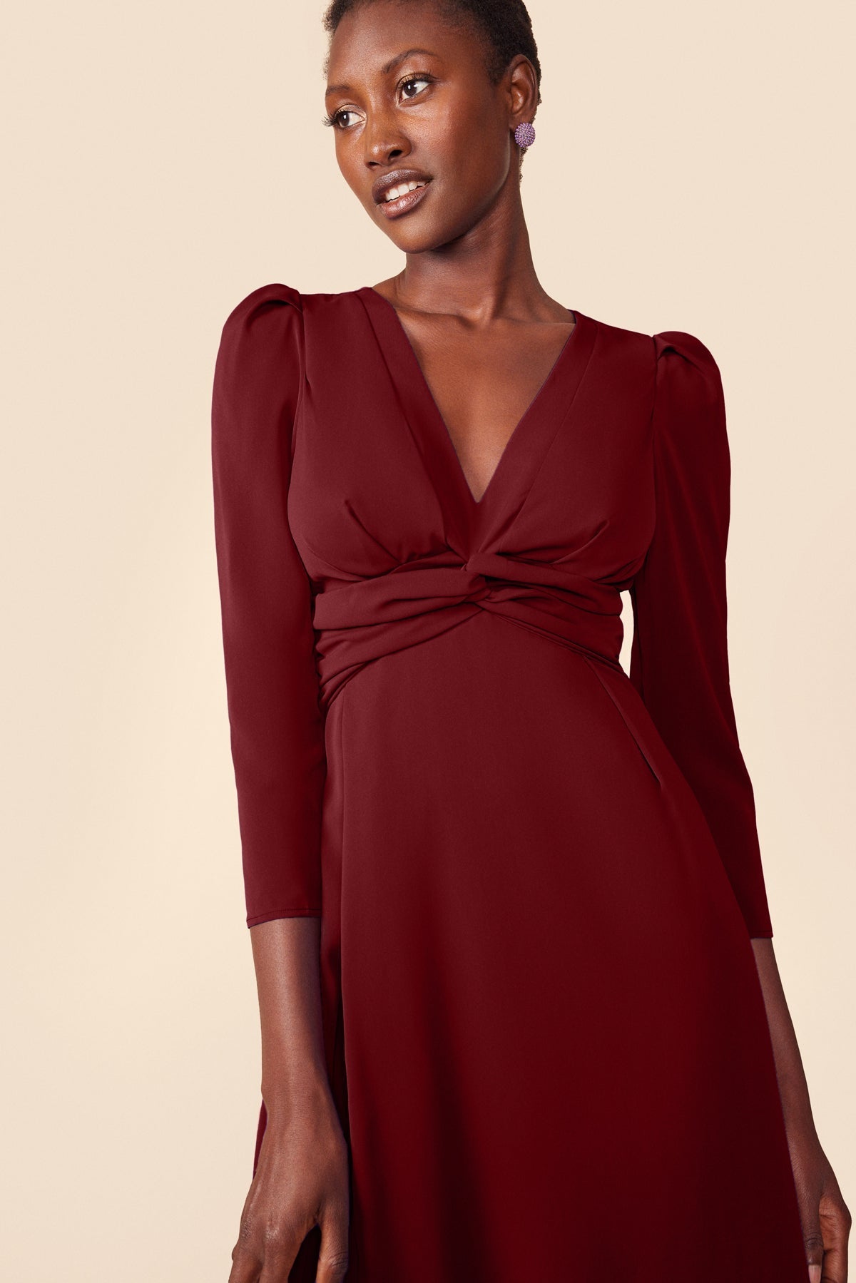 Vestido Oda Burdeos · Alegoria ·