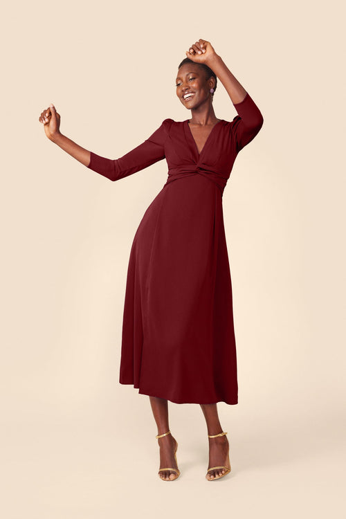Vestido Oda Burdeos · Alegoria ·
