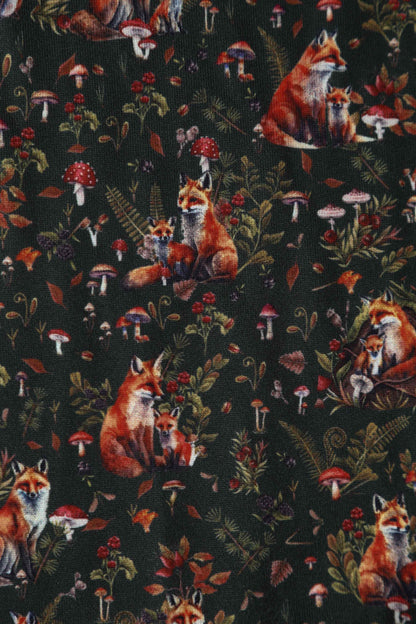 Billie Woodland Fox Den Print Dress
